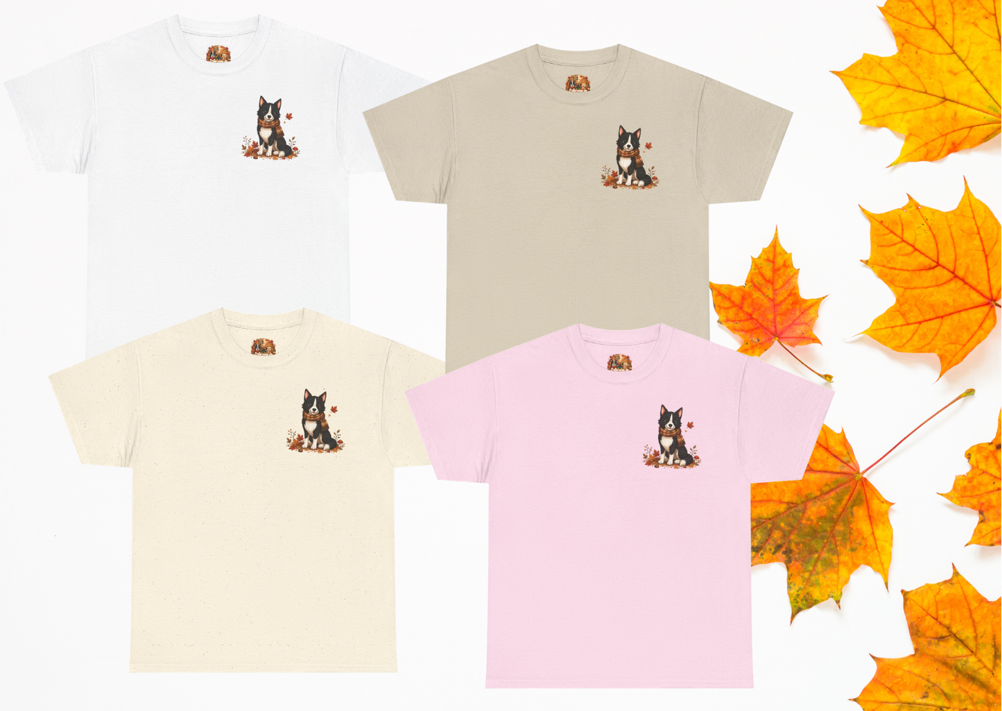 Nikita Forest Mood Herfst T-Shirt – Unisex Dubbelzijdig Bedrukt | Herfst Wandeling Shirt | Gildan 5000