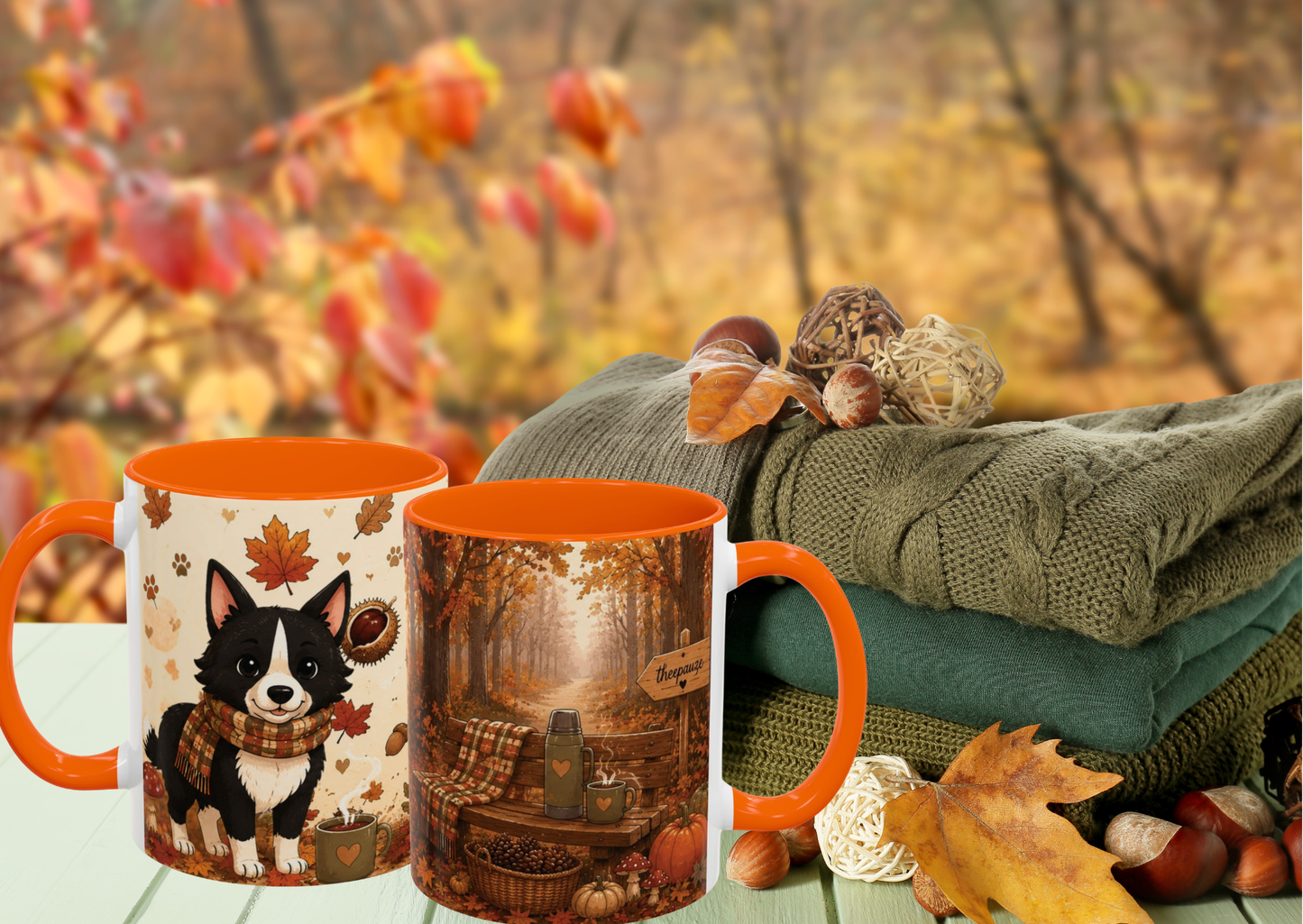 Herfst Nikita Theepauze Mok | Keramische Koffie- en Theemok 330 ml | Herfst Collectie 2026