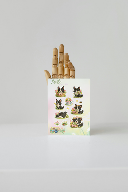 Nikita Planner Stickers – Lente Collectie 2026 | Hond Kawaii