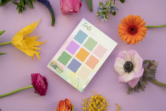 Tab Planner Stickers – Lente Collectie 2026 | Pastel Tabs