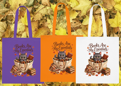 Shelby – Books Are My Essentials Totebag | 100% Katoen | Herfstcollectie 2026