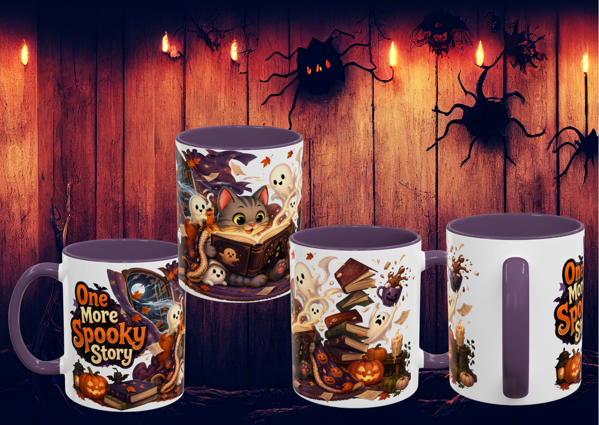 Shelby Spooky Story Halloween mok – keramische mok 330 ml