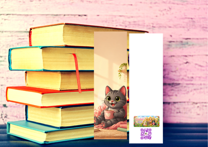 Shelby Cozy Boekenlegger – Handgemaakt – 5,5 x 15 cm
