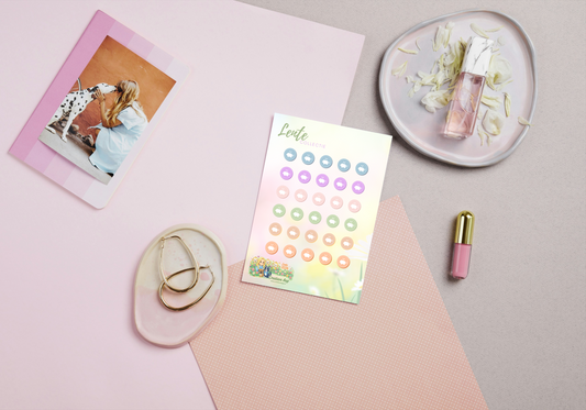 Spaarvarken Planner Stickers – Lente Collectie 2026 | Sparen & Budget