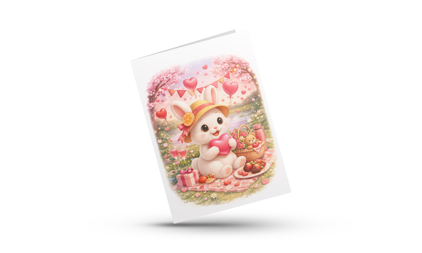 💕 Valentijn Wenskaart Maggie 2026 – A6 gevouwen