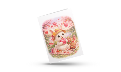 💕 Valentijn Wenskaart Maggie 2026 – A6 gevouwen