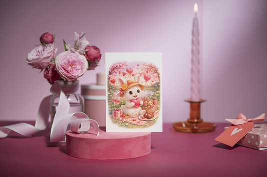 💕 Valentijn Wenskaart Maggie 2026 – A6 gevouwen