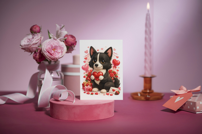 💕 Valentijn Wenskaart Nikita – A6 Gevouwen