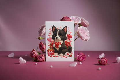 💕 Valentijn Wenskaart Nikita – A6 Gevouwen