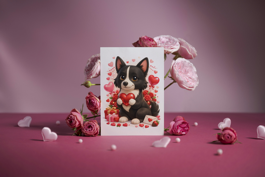 💕 Valentijn Wenskaart Nikita – A6 Gevouwen