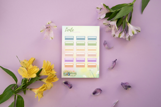 Moodtracker Planner Stickers – Lente Collectie 2026 | Pastel Mood Tracking