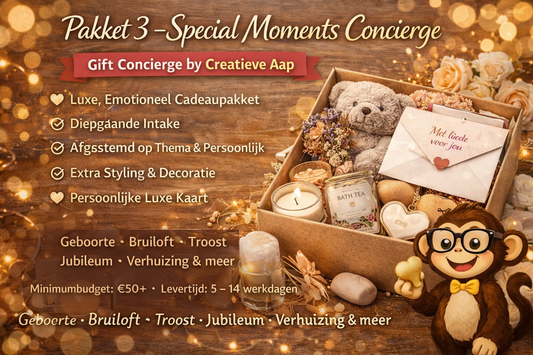Pakket 3 – Special Moments Concierge | Gift Concierge by Creatieve Aap